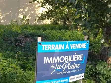 terrain 480 m² la plaine-sur-mer