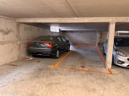 double place de parking tandem - sous-sol sécurisé - haguenau (67500)