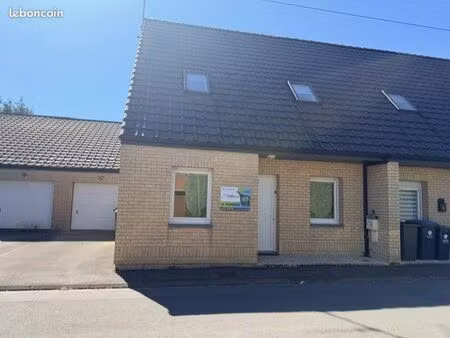 maison 4 pièces 92 m² – 2 chambres – garage – terrasse – denain – particulier à particulie