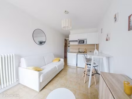 à vendre – studio meublé – 19 m² – mâcon (71000)