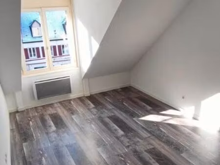 f2 59m² lumineux – centre thann – vue dégagée – sans frais d’agence