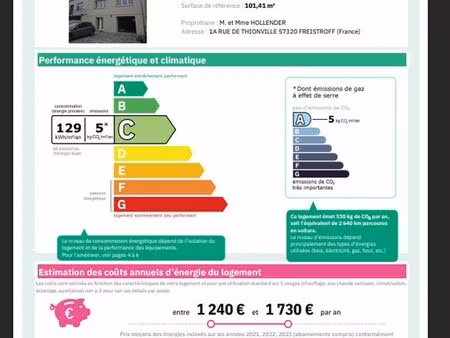location maison à freistroff  axe bouzonville- luxembourg