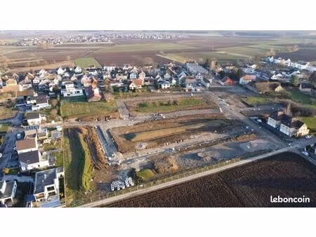 terrain 403 m² bischwihr