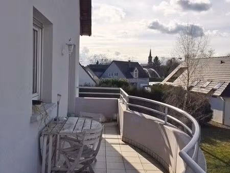 holtzheim spacieux 2p avec terrasse + pkg