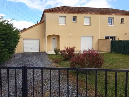 à vendre – maison t4 avec jardins  garage et parking à lescar