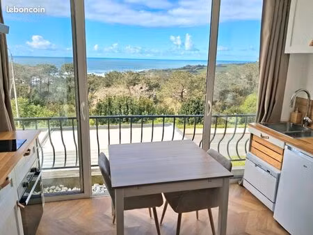 appartement t1 - studio bidart - vue mer et golf d’ilbarritz