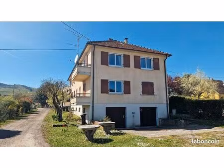 wintzenheim près colmar  appartement lumineux 4 pièces  1er étage  vue sur hohlandsbourg  