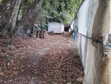 terrain agricole avec serre à villelongue s