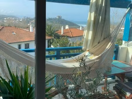 appartement  à biarritz  vue mer et ocean