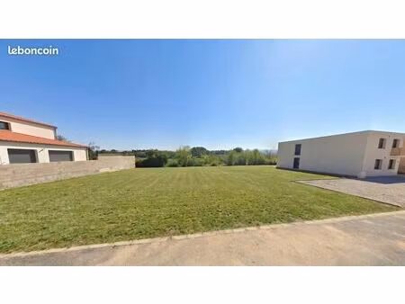 terrain viabilisé 370 m² – lotissement