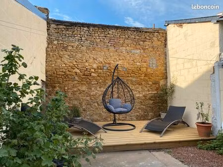 maison 70m2 avec jardin centre-ville gare nord