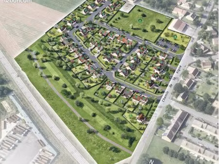 terrain 363 m² marolles sur seine