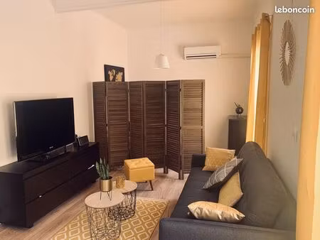 t2 rénové - 2 min de la plage