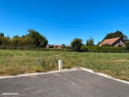 terrain 801 m² anzin saint aubin