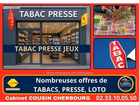 fonds de commerce tabac  presse  fdj 40 m²