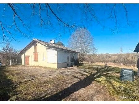 a vendre maison t3 avec dépendance t2 sur hectare agricole
