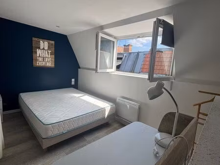 location chambre + sdb wc privatifs