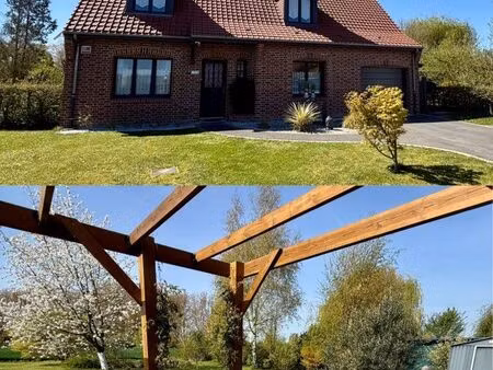 maison semi plain-pied - 4 chambres - jardin avec vue dégagée