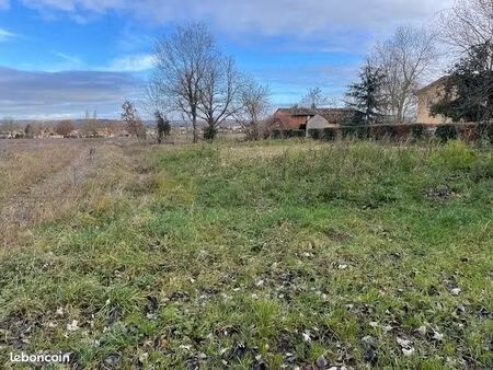 terrain constructible zone calme proche cv sortie dir toulouse