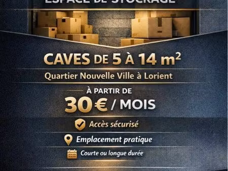 location de cave