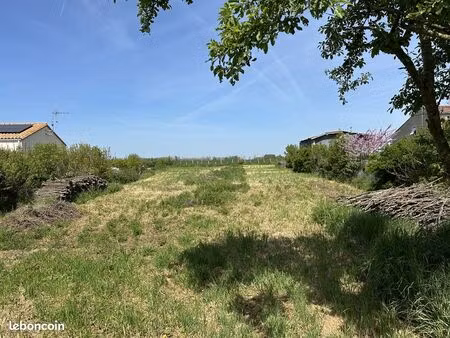 terrain 1006 m² amuré