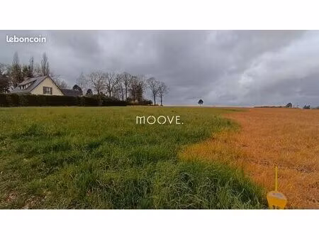 terrain 909 m² cleres