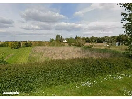 terrain 861 m² hangest en santerre