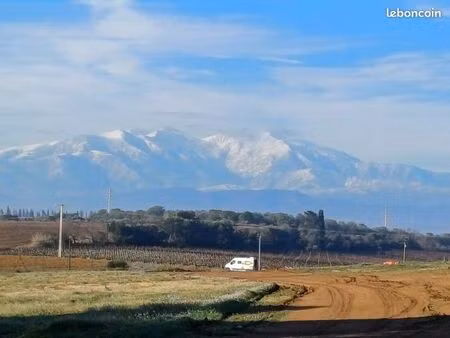 terrain 1 020 m² villeneuve de la raho