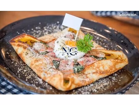 crêperie  fonds de commerce 120 m² vannes