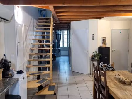 t5 duplex avec terrasse centre ville