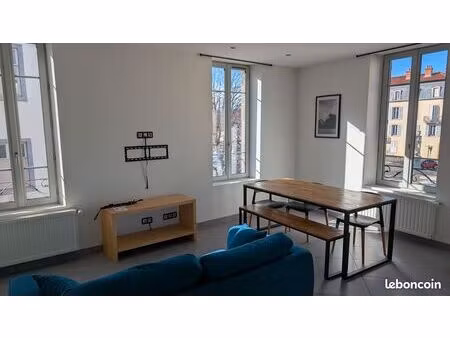 appartement f2 55m² riom centre