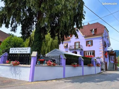 murs de restaurant avec habitation – fort potentiel à lautenbach-zell