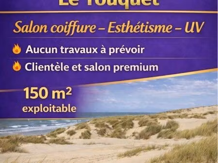 salon de coiffure / secteur le touquet