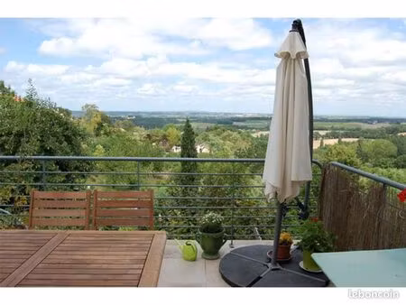 authentique maison en pierres avec vue imprenable - 6 chambres