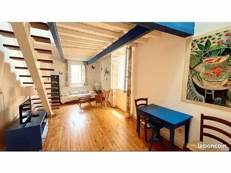 appartement en duplex 50m plage