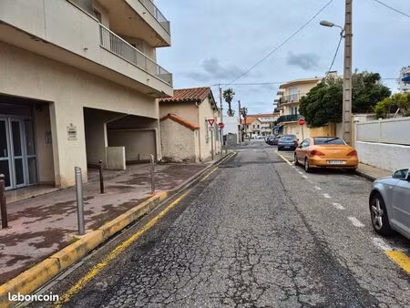 canet plage centre garage individuel 40m2