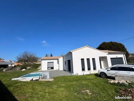 maison neuve 130m2 avec piscine