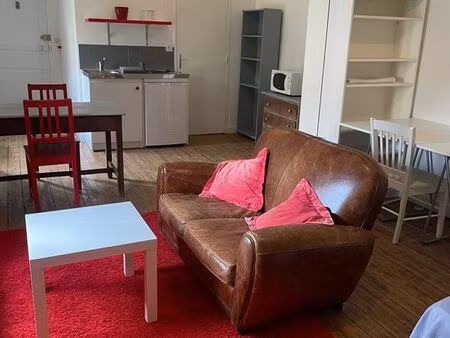 studio meublé pour stage de fin avril à fin août