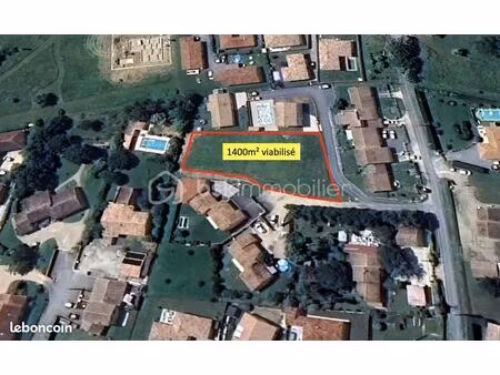 terrain 1 400 m² saint sulpice la pointe