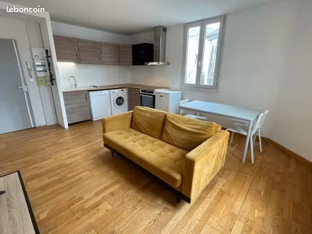 t2 35m² meublé avec lave-linge - niort centre