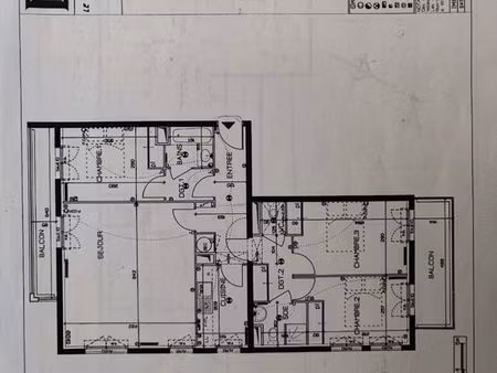 appartement t4 85 m2 à mantes-la-jolie