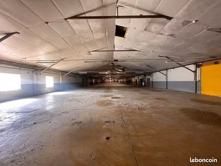 local industriel 2 000 m2