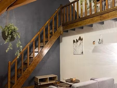 appartement de deux pièces d'une superficie de 30 m2  situé au cœur de montlouis sur loire