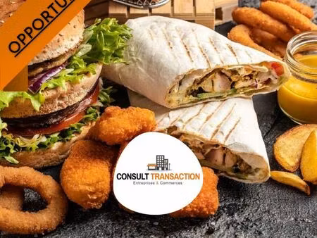 fonds de commerce restauration rapide 100 m²