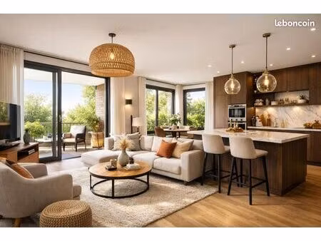 appartement 3 pièces 63 m²