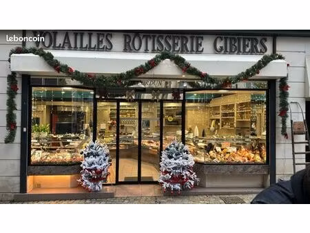 urgent – melun centre – local boucherie / traiteur équipé à céder