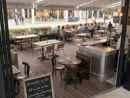 restaurant clé en main avec terrasse – pôle commerces et loisirs