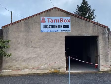 box de stockage 7 m2 rdc ou r+1