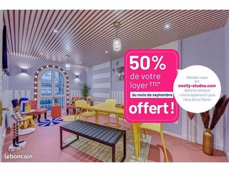 studio 1 pièce 15 m²