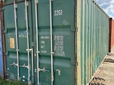 container box stockage garage